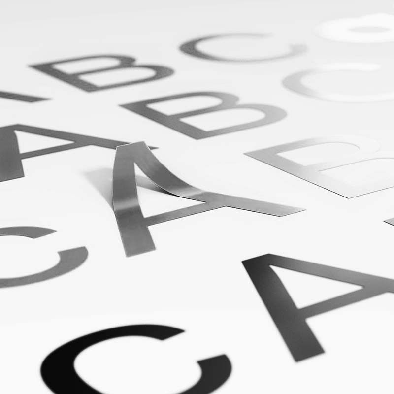 PVC-Aufkleber für Schaufenster